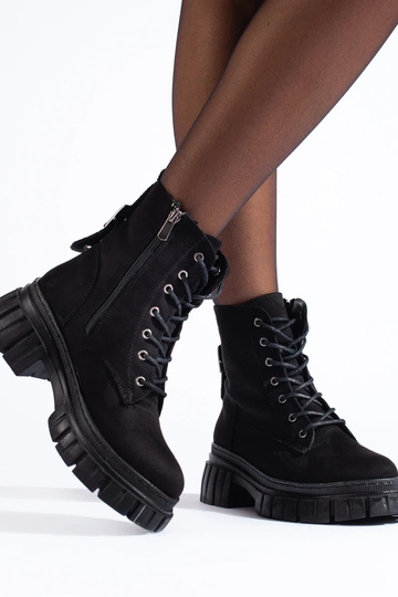 bottines en daim à... 2