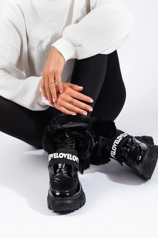 bottes de neige avec bande élastique...