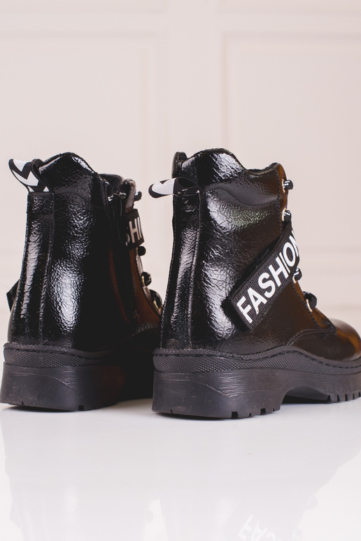 Bottes filles Potocki mode couleur noire Bottes filles Potocki mode couleur noire