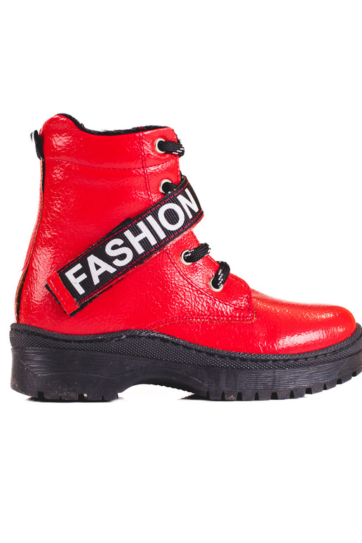 Bottes pour filles Potocki mode rouge Bottes pour filles Potocki mode rouge