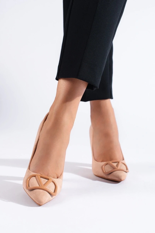 Chaussures à talons Vinceza en daim... Chaussures à talons Vinceza en daim...