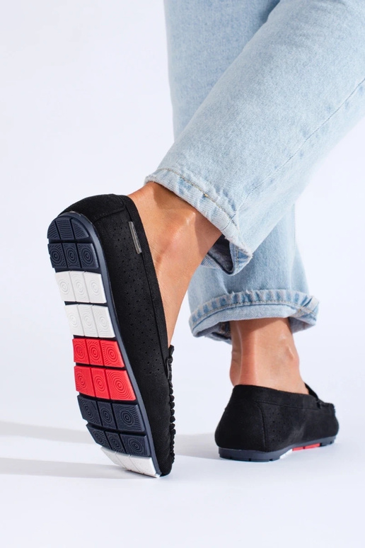 mocassins noirs Shelovet mocassins noirs Shelovet