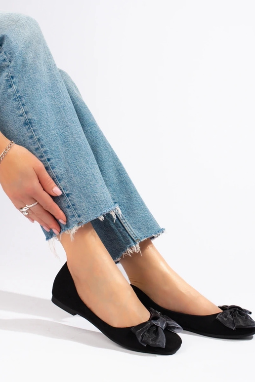 ballerine en daim avec ruban Shelovet... ballerine en daim avec ruban Shelovet...