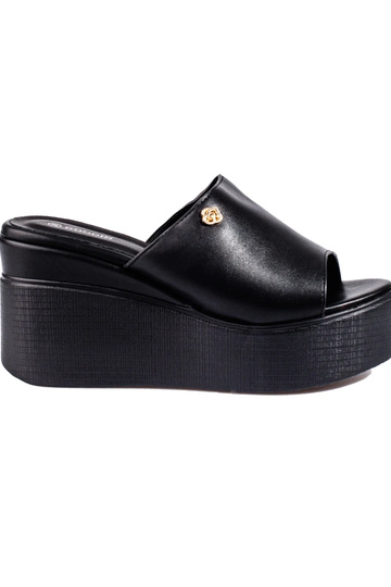 Chaussons couleur noir