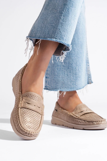 mocassins femme en daim... 2