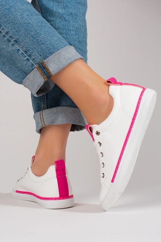 chaussures de sport blanches Shelovet chaussures de sport blanches Shelovet