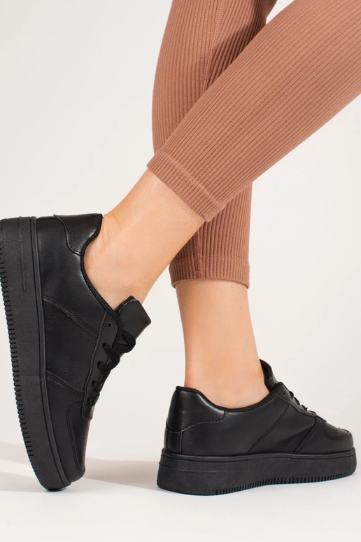 chaussures de sport noires Shelovet... chaussures de sport noires Shelovet...