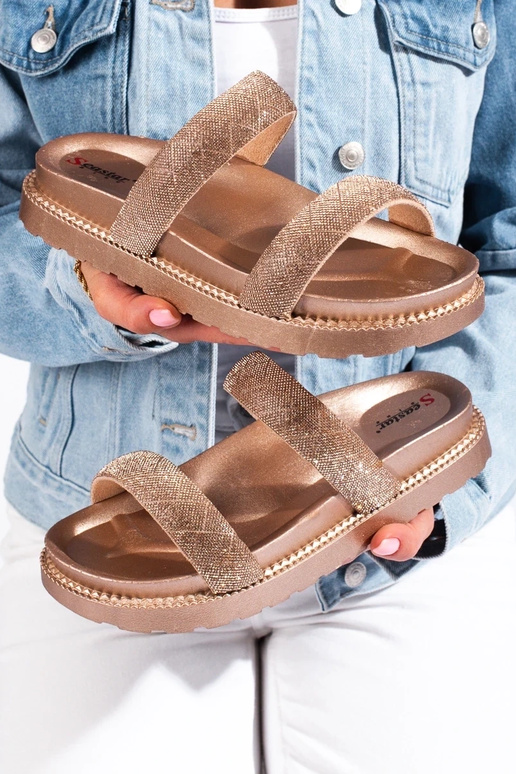 Chaussons femme à talon massif Shelovet