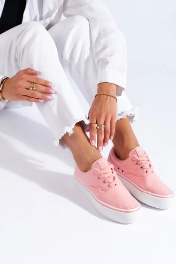 Chaussures femme rose Big... 2