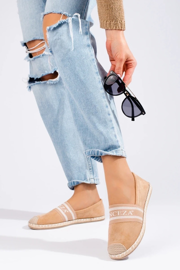 espadrilles en daim beige... 2