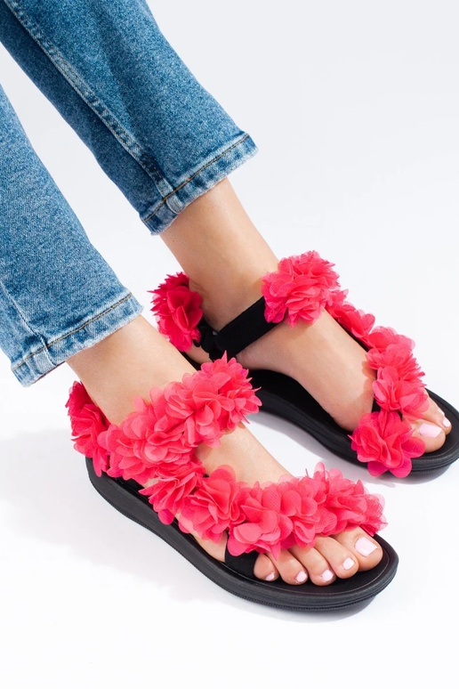 sandales Shelovet rose vif sandales Shelovet rose vif