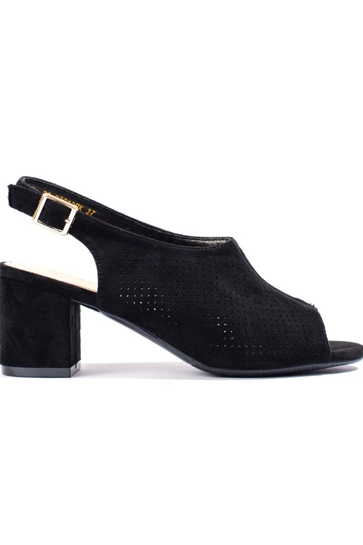 sandales avec éléments ajourés de...