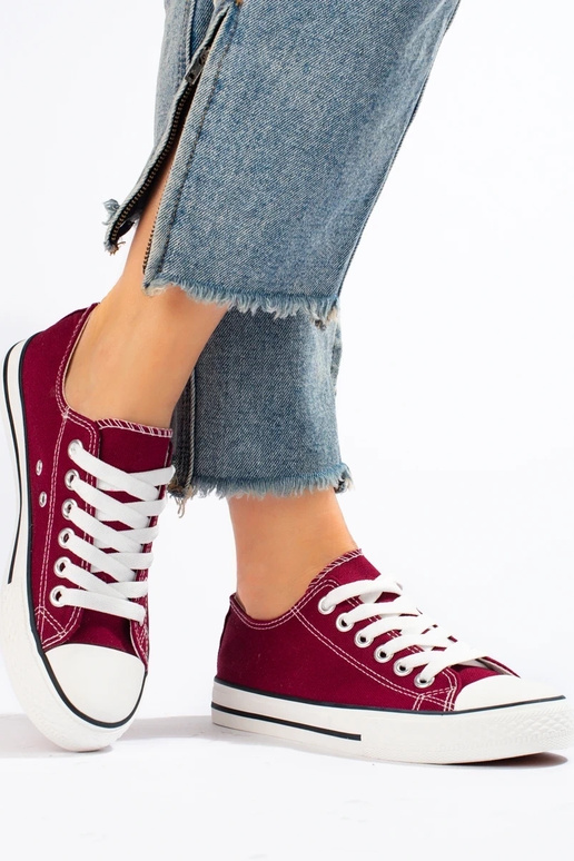 chaussures couleur bordeaux Shelovet