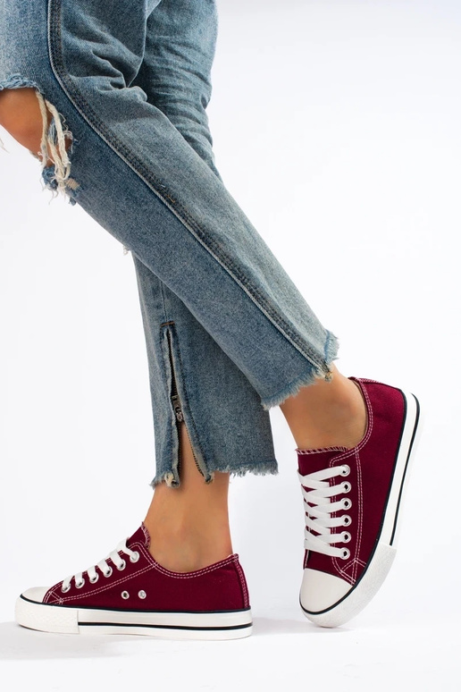 chaussures couleur bordeaux Shelovet