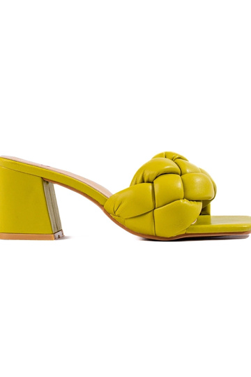 chaussons verts Shelovet