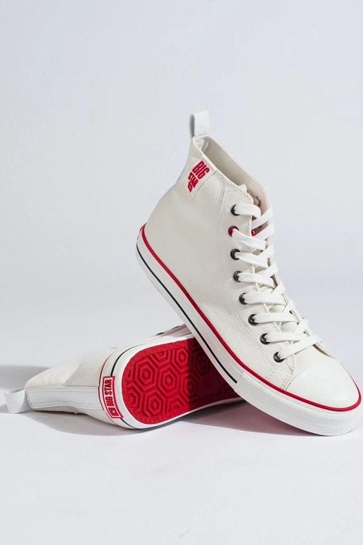 chaussures blanches BIG STAR JJ174066
