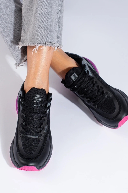 chaussures de sport noires BIG STAR...