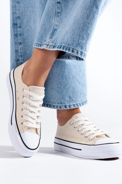 chaussures beiges Shelovet