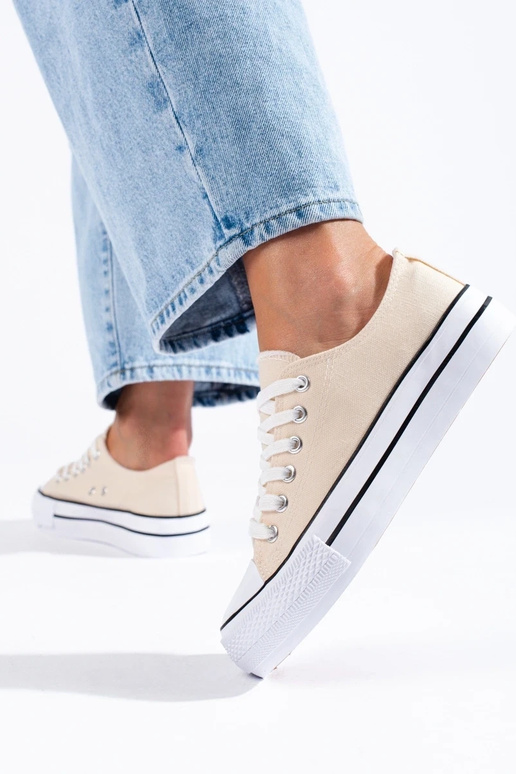 chaussures beiges Shelovet