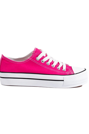 chaussures couleur rose...