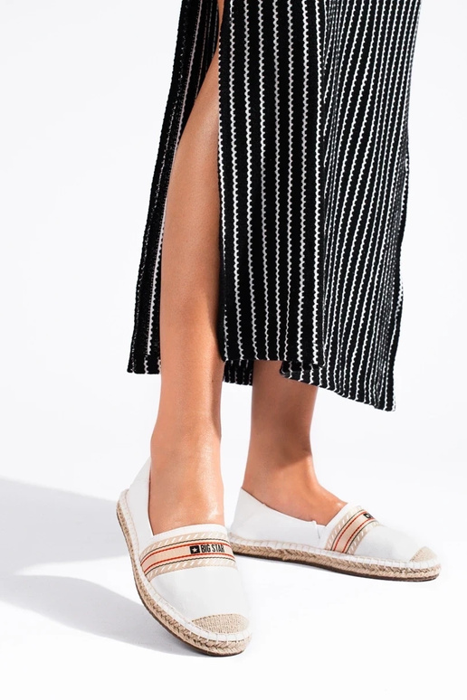 espadrilles blanches BIG STAR LL274893