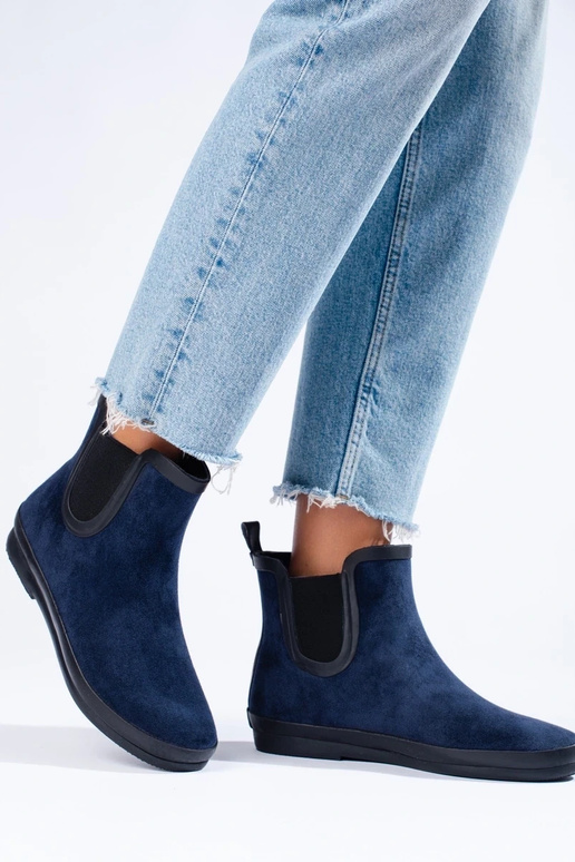 bottes en caoutchouc suédé isolées... bottes en caoutchouc suédé isolées...