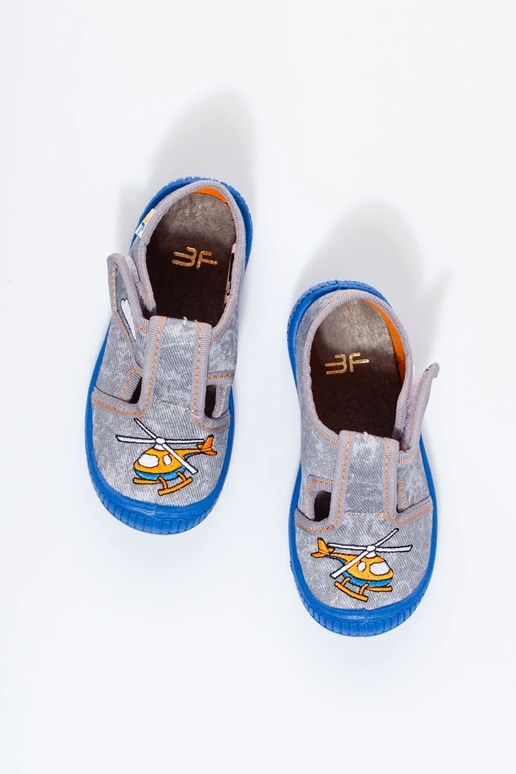 pantoufles grises Shelovet