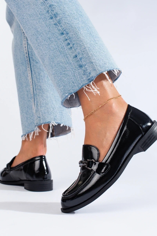 mocassins effet laqué de couleur... mocassins effet laqué de couleur...