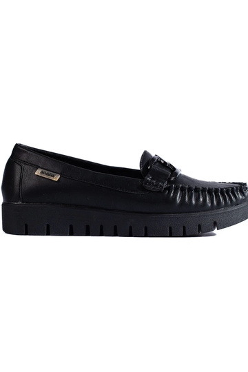Mocassins éco cuir couleur...