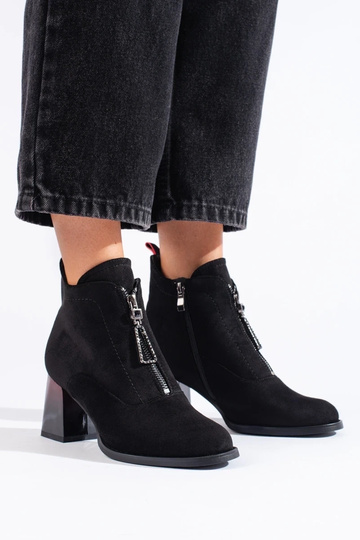 bottes en daim noires 2