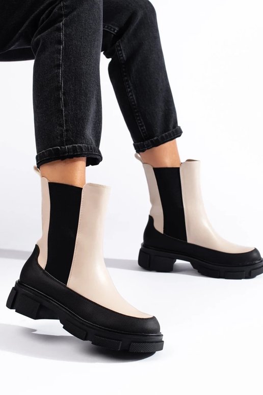 beige Chaussures femme pour femme