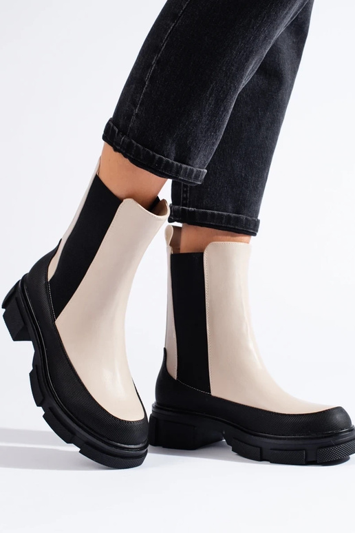 beige Chaussures femme pour femme