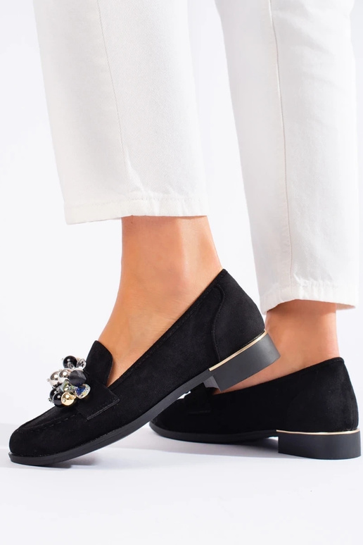 Chaussures modèle Lords noires avec... Chaussures modèle Lords noires avec...