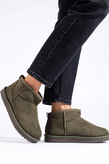 kaki Bottes de neige femme 2