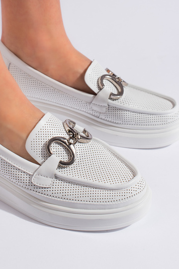 mocassins blancs pour femmes 2