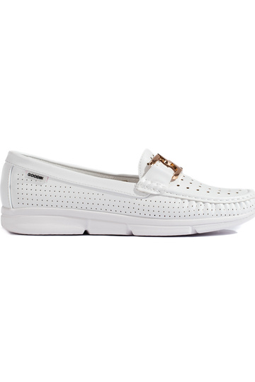 mocassins blancs pour femmes