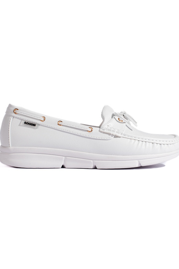mocassins blancs pour femmes