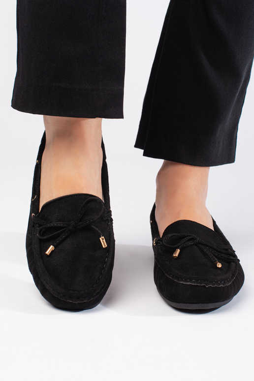 mocassins en daim noir pour femme mocassins en daim noir pour femme