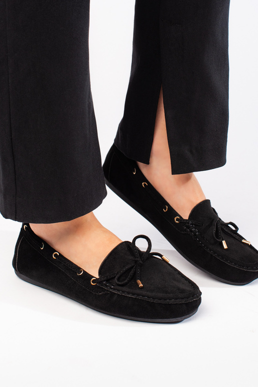 mocassins en daim noir pour femme mocassins en daim noir pour femme