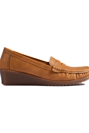 Mocassins marron pour femme