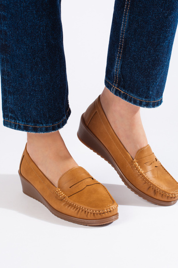 Mocassins marron pour femme 2