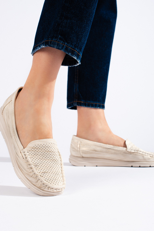 mocassins femme beiges mocassins femme beiges