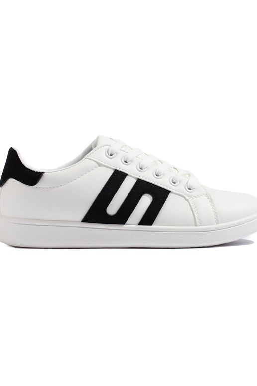 Chaussures femme blanc-noir