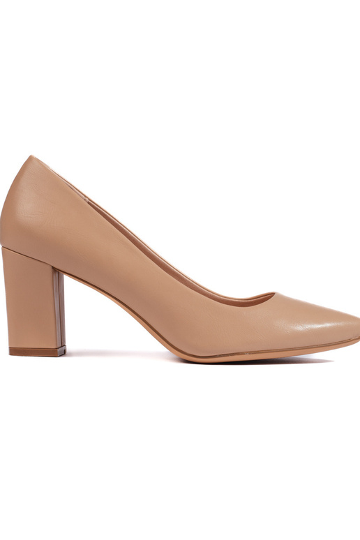 Escarpins hauts en daim beige Sergio...