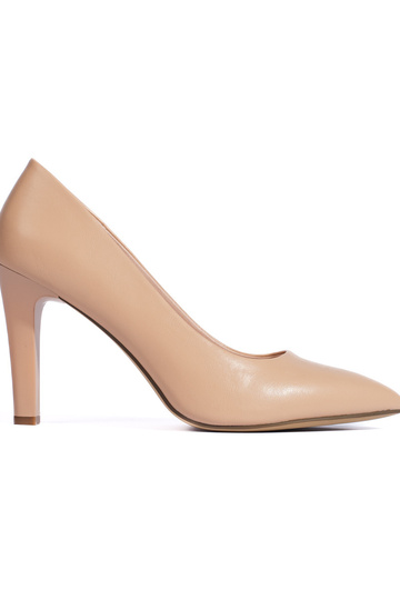 talons hauts beiges de...