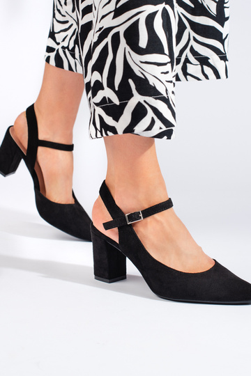 talons hauts noirs Sergio... 2