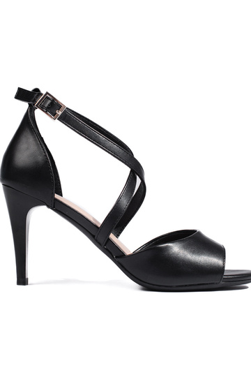 sandales à talon fin de...