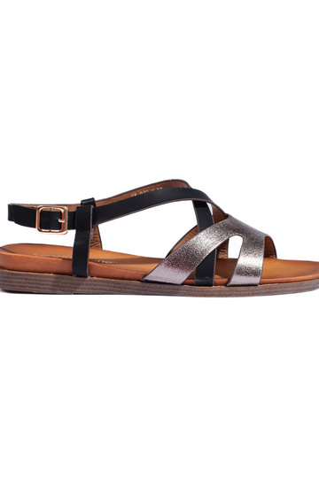 sandales noires de Sergio...