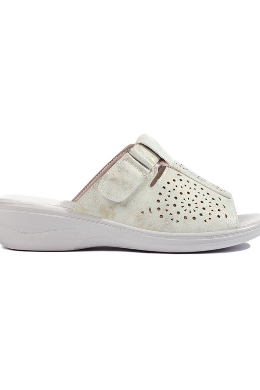 sandales avec éléments ajourés