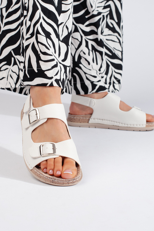 sandales zapinane blanches sandales zapinane blanches